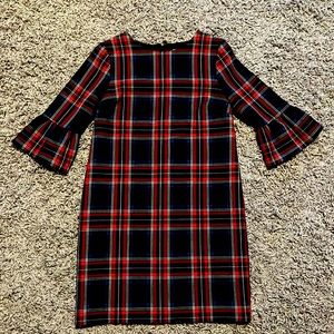 Vineyard Vines Tartan Holiday Jolly Plaid Dress Size 0
